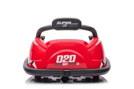 Masinuta busitoare cu RC, Kinderauto Super Collision 70W 12V culoare Rosie [13]