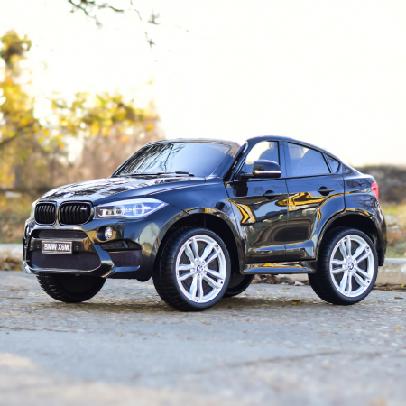Masinuta electrica BMW X6M neagra, copii 2-8 ani [5]
