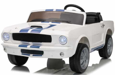 Masinute electrice - Masinuta electrica pentru 2 copii FORD Shelby GT350 800W 24V PREMIUM, Dark Blue