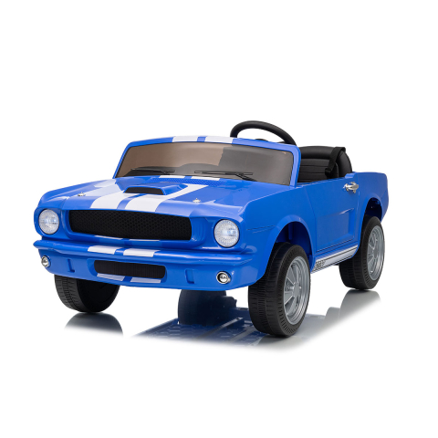 Masinute electrice - Masinuta electrica pentru 2 copii FORD Shelby GT350 800W 24V PREMIUM, Dark Blue