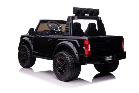 Masinuta electrica pentru 2 copii Ford Super Duty F450 200W 12V standard, culoare neagra [1]