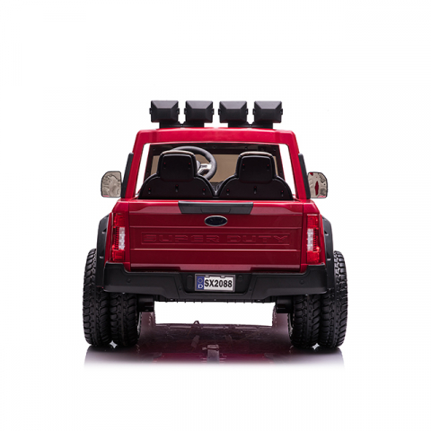 Masinuta electrica copii Ford Super Duty F450, rosie [3]