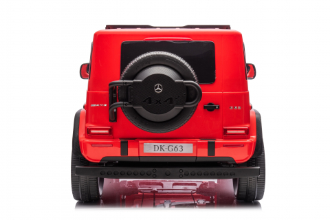 Masinuta electrica Mercedes G63, 2 locuri, 4x4, 800W, rosie [19]