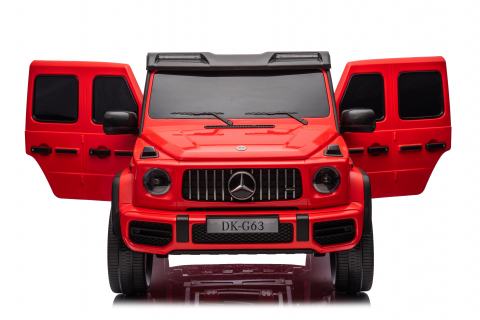 Masinuta electrica Mercedes G63, 2 locuri, 4x4, 800W, rosie [22]