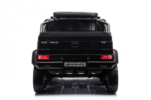 Masinuta electrica 2 copii Mercedes G63 6x6 270W, neagra [4]
