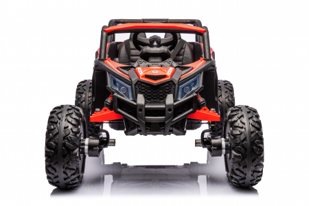 UTV electric 4x4, Kinderauto BJJH105 120W 12V 14Ah Premium, culoare rosie [15]