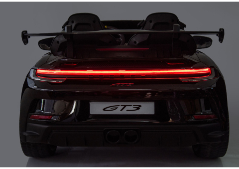 Masinuta electrica pentru 2 copii, Porsche 911 GT3, 320W, 24V 14Ah, culoare negra metalizat [7]