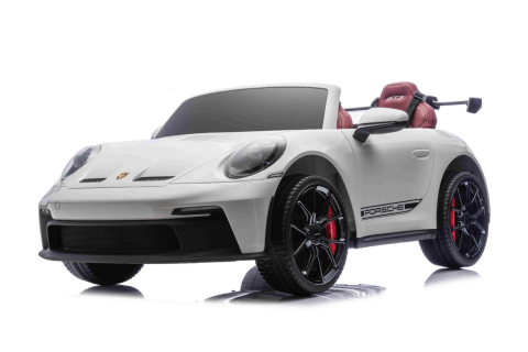 Masinuta electrica pentru 2 copii, Porsche 911 GT3 320W 24V 14Ah premium, culoare alba [12]