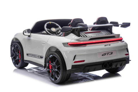 Masinuta electrica pentru 2 copii, Porsche 911 GT3 320W 24V 14Ah premium, culoare alba [6]