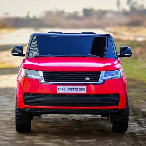 Masinuta electrica pentru 2 copii Range Rover 4x4 160W 12V 14Ah Premium, culoare rosie [2]