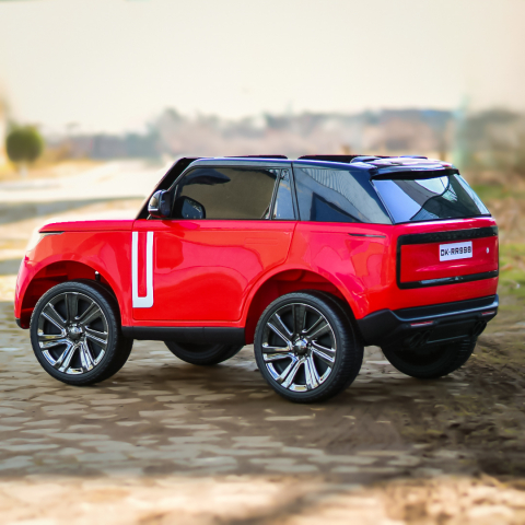 Masinuta electrica pentru 2 copii Range Rover 4x4 160W 12V 14Ah Premium, culoare rosie [8]