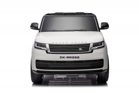 Masinuta electrica pentru 2 copii Range Rover 4x4 160W 12V 14Ah Premium, culoare alba [1]