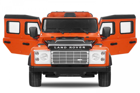 Masinuta electrica pentru copii Land Rover Defender Portocaliu [1]