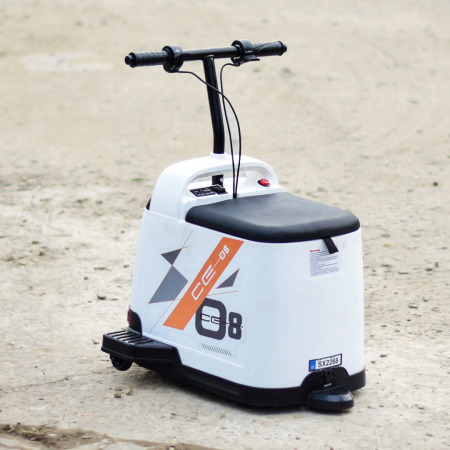 Masinuta electrica pentru copii 5-9 ani, Kinderauto Box-Car 360, 180W, 24V, culoare alba [5]