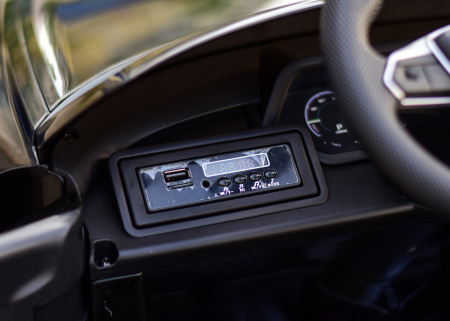 Masinuta electrica pentru copii Audi E-tron GT 60W 12V, culoare negru [9]