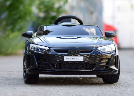 Masinuta electrica pentru copii Audi E-tron GT 60W 12V, culoare negru [2]