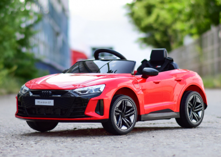 Masinuta electrica pentru copii Audi E-tron GT 60W 12V, culoare rosie [2]