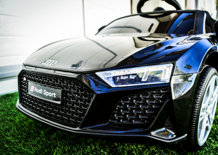 Masinuta electrica pentru copii Audi R8 Spyder 70W 12V, Bluetooth, culoare negru [16]