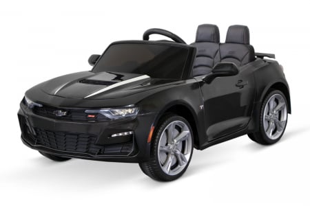 Masinute electrice - Masinuta electrica pentru copii Chevrolet Camaro 2SS 90W 12V PREMIUM #Negru