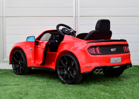 Masinuta electrica Ford Mustang functie drift, rosu [6]