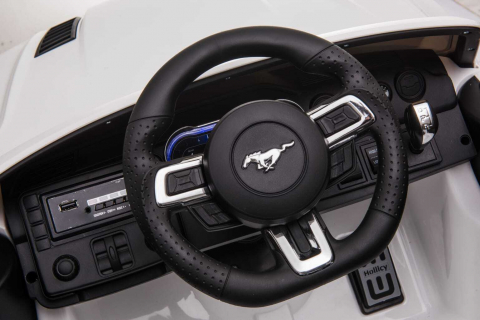Masinuta electrica Ford Mustang functie drift, roz [8]