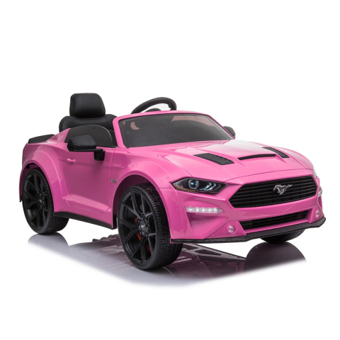 Masinuta electrica Ford Mustang functie drift, roz [5]