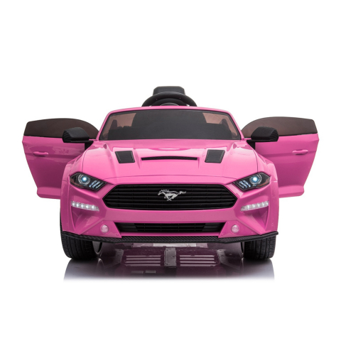 Masinuta electrica Ford Mustang functie drift, roz [6]