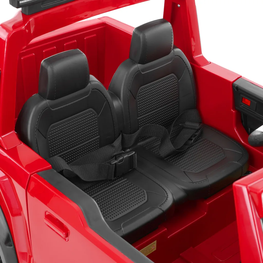 Masinuta electrica copii Ford Super Duty F450, rosie [8]