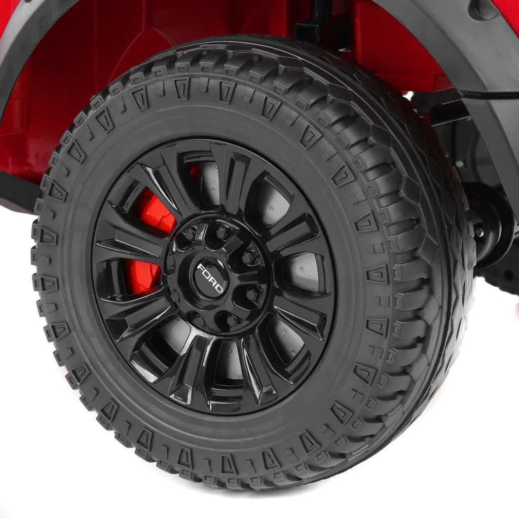 Masinuta electrica copii Ford Super Duty F450, rosie [9]