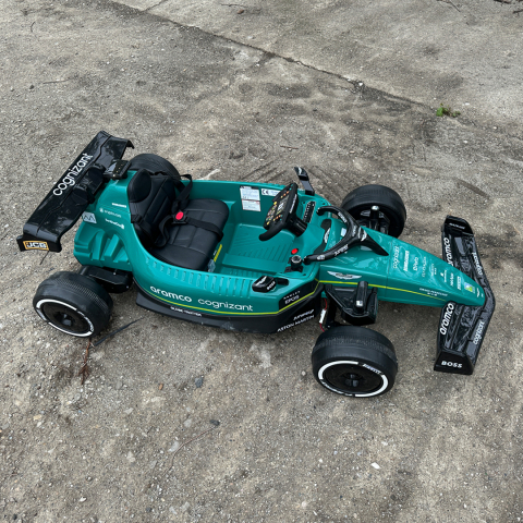 Masinuta electrica Formula 1 Aston Martin 160W premium [12]
