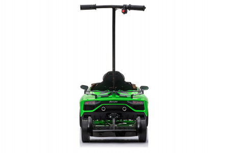Masinuta electrica Lamborghini SVJ cu hoverboard, verde [6]