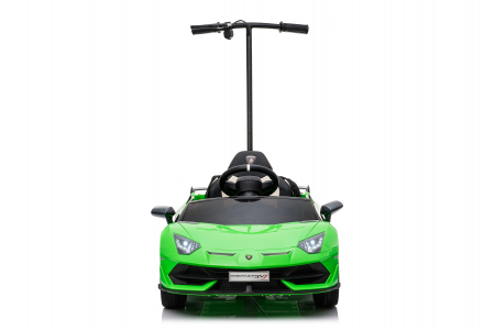 Masinuta electrica Lamborghini SVJ cu hoverboard, verde [2]