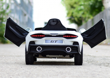 Masinuta electrica pentru copii McLaren GT 70W 12V, butterfly doors, culoare Alb [6]