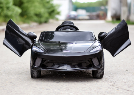 Masinuta electrica pentru copii McLaren GT 70W 12V, butterfly doors, culoare Neagra [2]