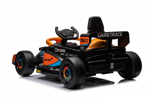 Masinuta electrica pentru copii, Formula 1 McLaren Racing 70W 12V, cu scaun tapitat [20]