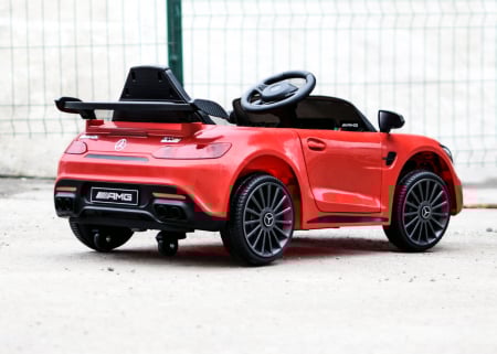Masinuta electrica pentru copii Mercedes-Benz AMG GT-R 50W 12V culoare Rosie [8]
