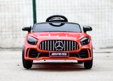 Masinuta electrica pentru copii Mercedes-Benz AMG GT-R 50W 12V culoare Rosie [2]