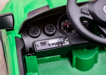 Masinuta electrica pentru copii Mercedes-Benz AMG GT-R 50W 12V culoare Verde [14]