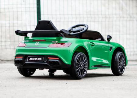 Masinuta electrica pentru copii Mercedes-Benz AMG GT-R 50W 12V culoare Verde [8]
