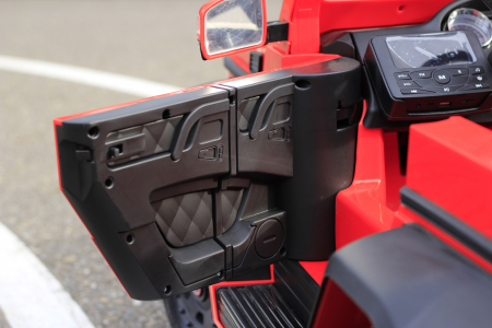 Masinuta electrica copii Mercedes G63 6x6 270W, rosu [13]