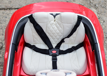 Masinuta electrica pentru copii Mercedes S650 MAYBACH 70W 12V Premium, rosie [13]