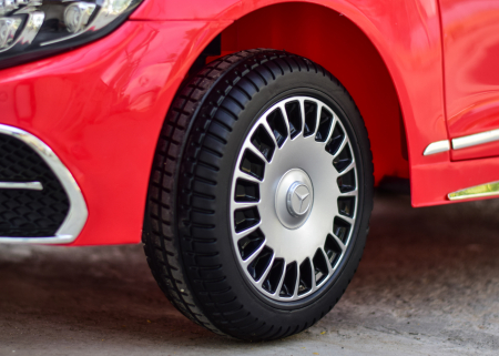 Masinuta electrica pentru copii Mercedes S650 MAYBACH 70W 12V Premium, rosie [14]