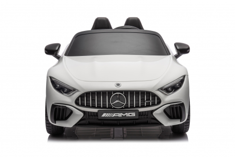 Masinuta electrica pentru copii 2-7 ani Mercedes SL63, 160W, 12V 10Ah, PREMIUM, culoare alba [15]