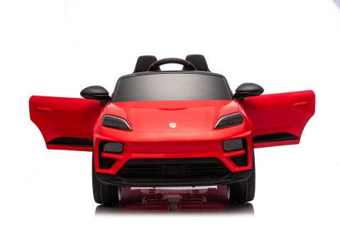 Porsche Macan 140W  rosie, masinuta electrica copii 2 - 5 ani [1]
