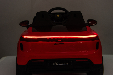 Porsche Macan 140W  rosie, masinuta electrica copii 2 - 5 ani [18]