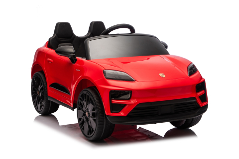 Porsche Macan 140W  rosie, masinuta electrica copii 2 - 5 ani [4]