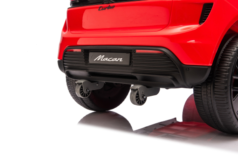 Porsche Macan 140W  rosie, masinuta electrica copii 2 - 5 ani [17]