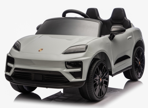 Masinute electrice - Porsche Macan 140W  Gri, masinuta electrica copii 2 - 5 ani
