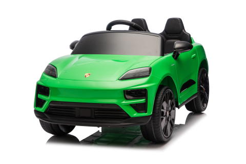 Porsche Macan 140W  verde, masinuta electrica copii 2 - 5 ani [11]