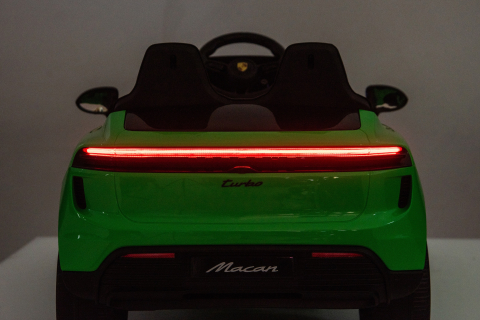 Porsche Macan 140W  verde, masinuta electrica copii 2 - 5 ani [7]